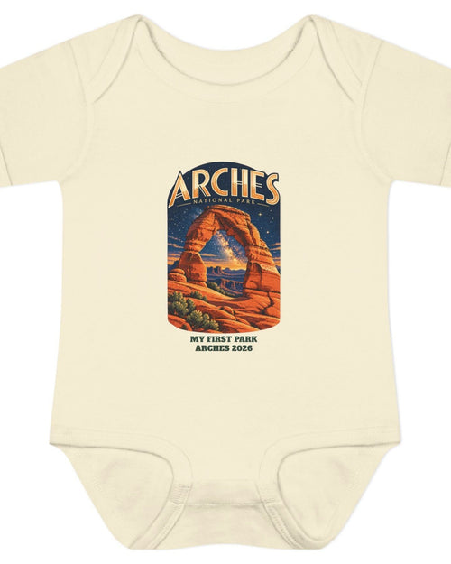 Custom Baby Arches National Park Night Sky Onesie