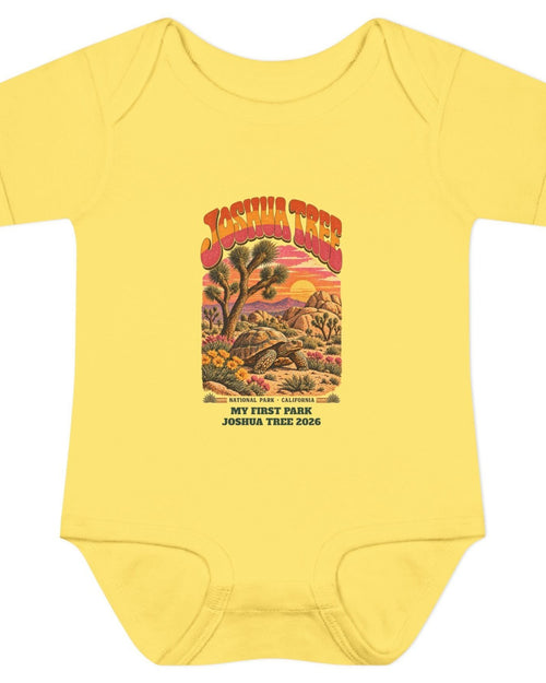 Custom Baby Joshua Tree National Park Desert Tortoise Onesie