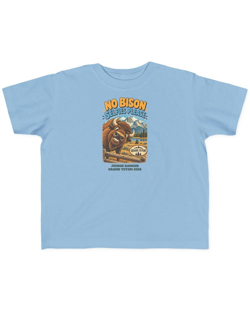 Custom Toddler Grand Teton National Park Funny Bison Shirt