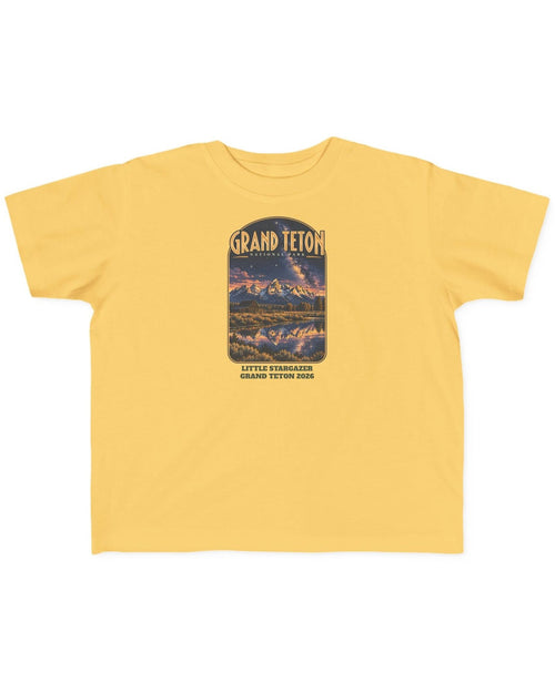 Custom Toddler Grand Teton National Park Night Sky Shirt