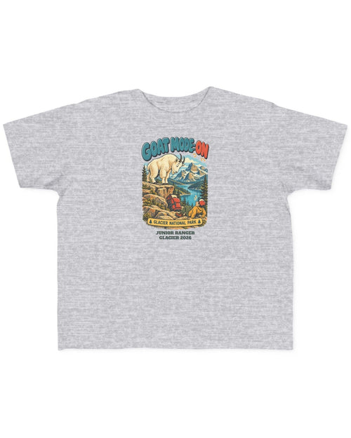 Custom Toddler Glacier National Park Funny Goat Mode Shirt