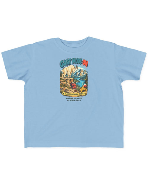 Custom Toddler Glacier National Park Funny Goat Mode Shirt