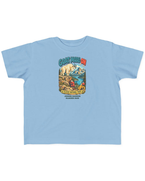 Custom Toddler Glacier National Park Funny Goat Mode Shirt
