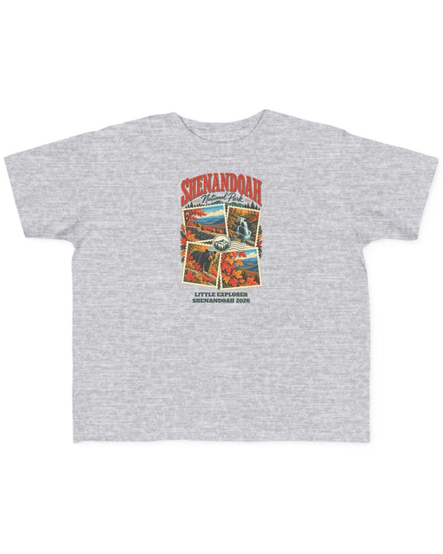 Custom Toddler Shenandoah National Park Stamp Collage Shirt