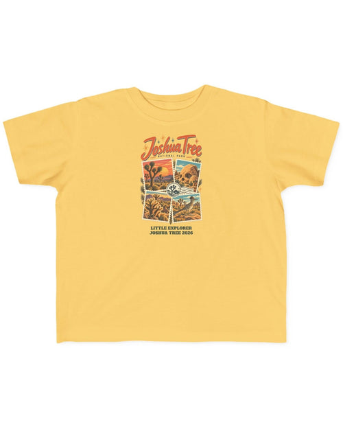 Custom Toddler Joshua Tree National Park Stamp Collage Shirt