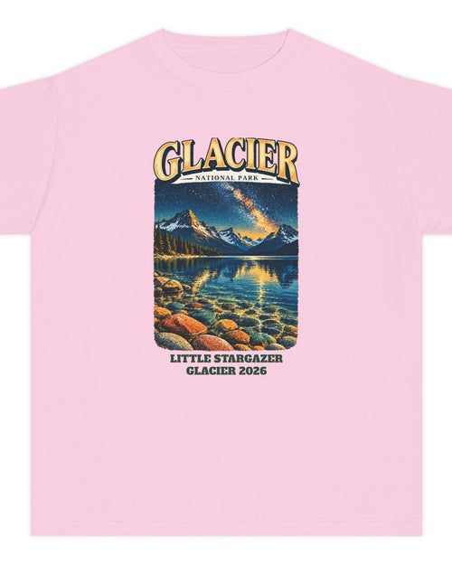 Custom Kids Glacier National Park Night Sky Shirt