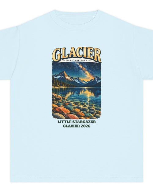 Custom Kids Glacier National Park Night Sky Shirt