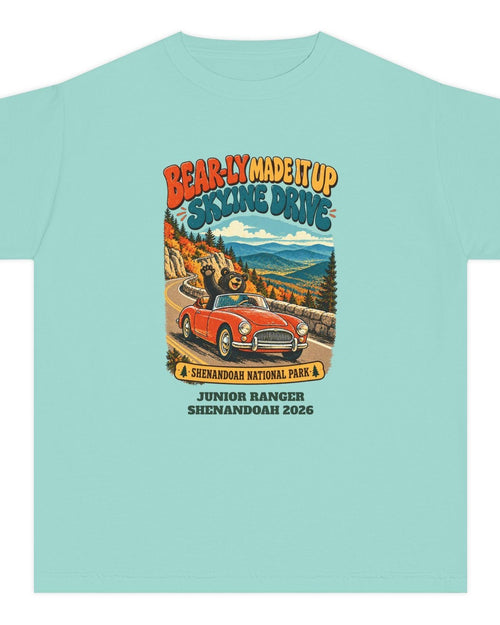 Custom Kids Shenandoah National Park Funny Bear Skyline Drive Shirt