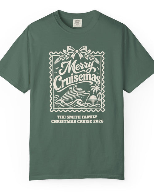 Custom Merry Cruisemas Stamp Christmas Cruise Shirt