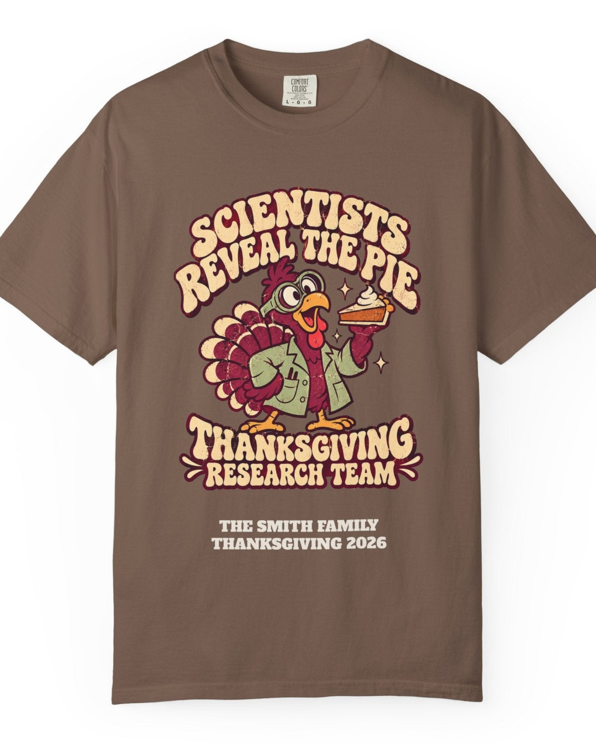 ws-main Thanksgiving Pie Research Team Shirt