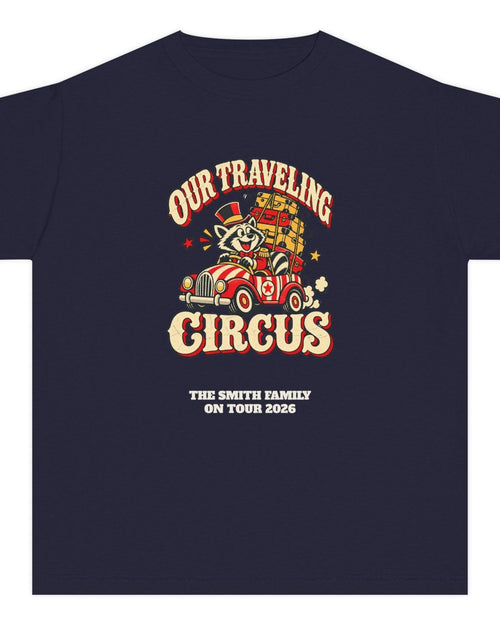 Custom Kids Our Traveling Circus Family Trip Shirt